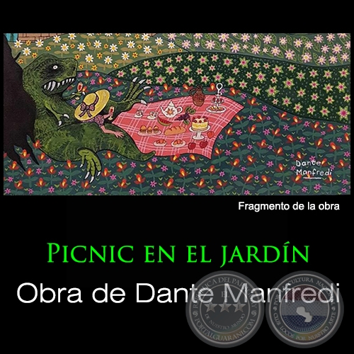 Picnic en el jardín - Artista: Dante Manfredi